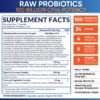 Wholesome Wellness. Raw Probióticos 100 billones con prebióticos y enzimas digestivas - 30 cápsulas. - Image 3