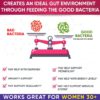 Wholesome Wellnes. Women´s RAW Probiotic 100 billones con prebióticos y enzimas digestivas - 60 cápsulas. - Image 5