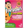 BAYER. Flintstones multivitaminas para niños con extra hierro - 90 tabletas masticables.