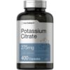 Horbaach. Citrato de Potasio 275 mg - 400 capsulas.