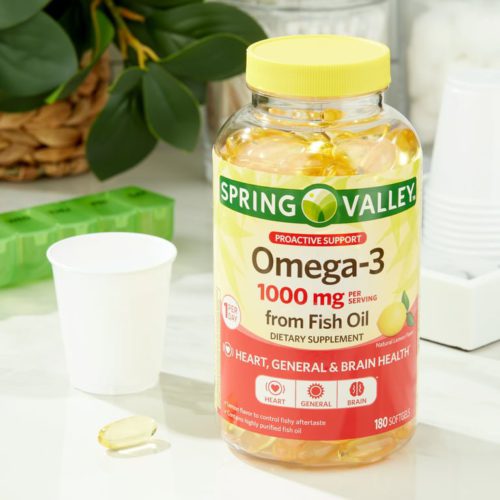 Spring Valley. Omega 3 1000 mg (EPA y DHA 955 mg) 180 cápsulas