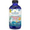 Nordic Naturals. Childrens DHA Omega 3 para niños de 1 - 6 años -  530mg - 96 porciones líquido sabor a fresa.