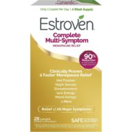 Estroven. Complete Multi Symptom / Alivio de los síntomas de la menopausia - 28 tabletas.