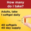 NatureMade. Coenzima Q10 400 mg - 40 softgels/ cápsulas blandas - Image 4