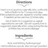 AZO. Boric Acid Vaginal Supposutories 600 mg - 30 supositorios vaginales. - Image 2