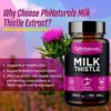 PhiNaturals. Milk Thistle 7,800 mg - (Por cada 2 cápsulas) - 120 cápsulas - Image 5