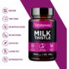 PhiNaturals. Milk Thistle 7,800 mg - (Por cada 2 cápsulas) - 120 cápsulas - Image 8
