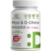 DealSuplement. Myo y DChiro Inositol 2,050 mg (Cada 4 cápsulas) - 240 cápsulas.