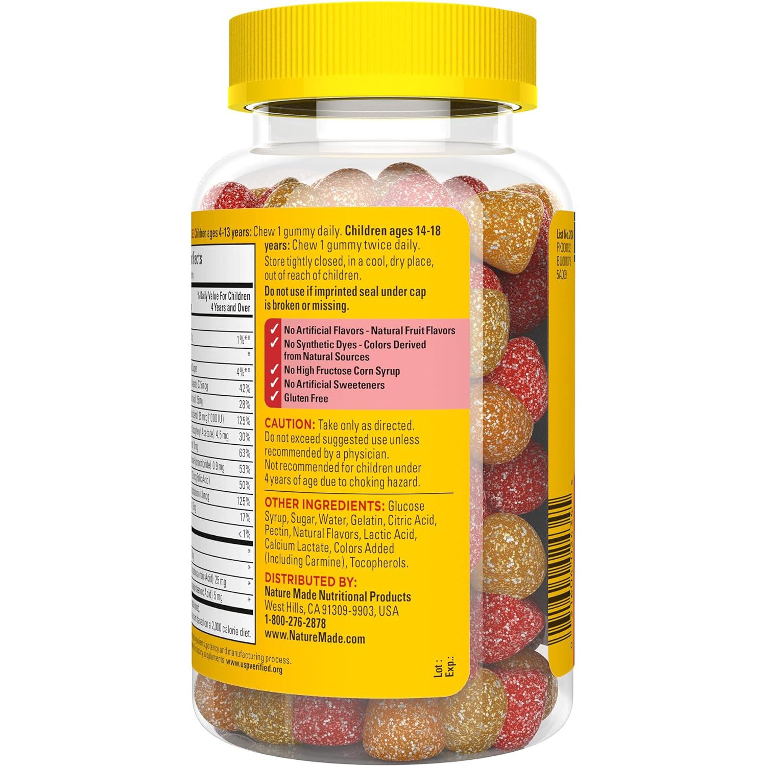 NatureMade. Omega 3 EPA DHA + Vitaminas para niños - 70 gomitas. - Image 3