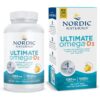 Nordic Naturals. ULTIMATE OMEGA3 1,280 mg + Vitamina D3 1,000 IU - Por cada 2 softgels sabor a limón - 120 softgels/ Cápsulas blandas por frasco