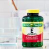 Spring Valley. Vitamina E 180 mg (400 UI) - 500 cápsulas blandas por frasco - Image 4