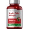 Horbaach. Vinagre de Sidra de Manzana 1,800 mg - Por cada 4 cápsulas - 150 cápsulas.