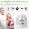 Yokaba. Moringa / Hoja de Moringa en Polvo - 250 cápsulas por frasco - Image 6