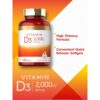 Carlyle. Vitamina D3 2000 IU 400 softgels - Cápsulas blandas por frasco - Image 3