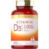 Carlyle. Vitamina D3 1000 IU 400 softgels - Cápsulas blandas por frasco