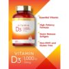 Carlyle. Vitamina D3 1000 IU 400 softgels - Cápsulas blandas por frasco - Image 3