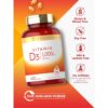 Carlyle. Vitamina D3 1000 IU 400 softgels - Cápsulas blandas por frasco - Image 4