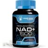 Wellness LabsRX. NAD+ 1,200 mg (Nicotinamide Adenine Dinucleotide) + Resveratrol 300 mg - Por 2 cápsulas - 90 cápsulas por frasco