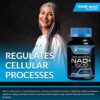 Wellness LabsRX. NAD+ 1,200 mg (Nicotinamide Adenine Dinucleotide) + Resveratrol 300 mg - Por 2 cápsulas - 90 cápsulas por frasco - Image 7