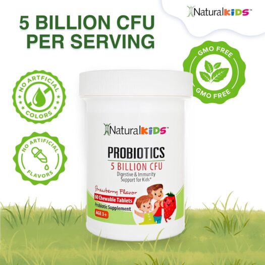 NaturalSlim. Probióticos 5 billones - 60 tabletas masticables por frasco - Image 6