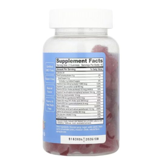 Doctors Finest. Teen Multivitamin + - Multivitaminas Adolescentes Varones y Mujeres - 70 gomitas. - Image 2