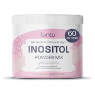 Binto. Myo y D-Chiro Inositol 2050 mg - 60 porciones en polvo sin sabor