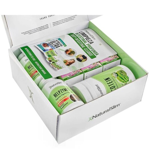 NaturalSlim. Kit Limpieza Intestinal Profunda (3 Good Flora + 2 Helpzymes + 1 Glucotein) + 1 Libro Gratis del Sr. Frank Suárez - Image 3