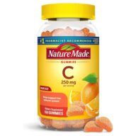 NatureMade. Vitamina C 250 mg - Por cada dos gomitas - 150 gomitas por frasco