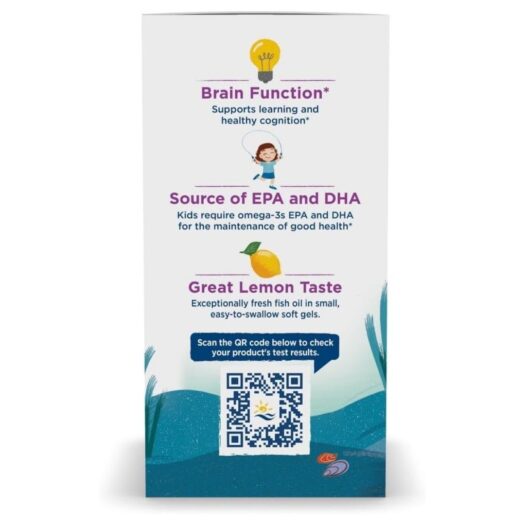 Nordic Naturals. Complete Omega 369 Junior - 6 años a más - 518 mg por cada 2 mini softgels - 90 mini softgels sabor limón por frasco - Image 4