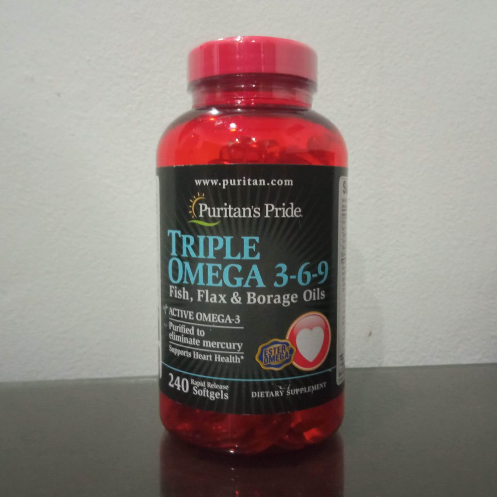 Omega 3 6 9 – 240 cápsulas – Vitaminas y Más