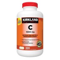 Kirkland. Vitamina C 1000 mg + Bioflavonoides - 500 tabletas por frasco.