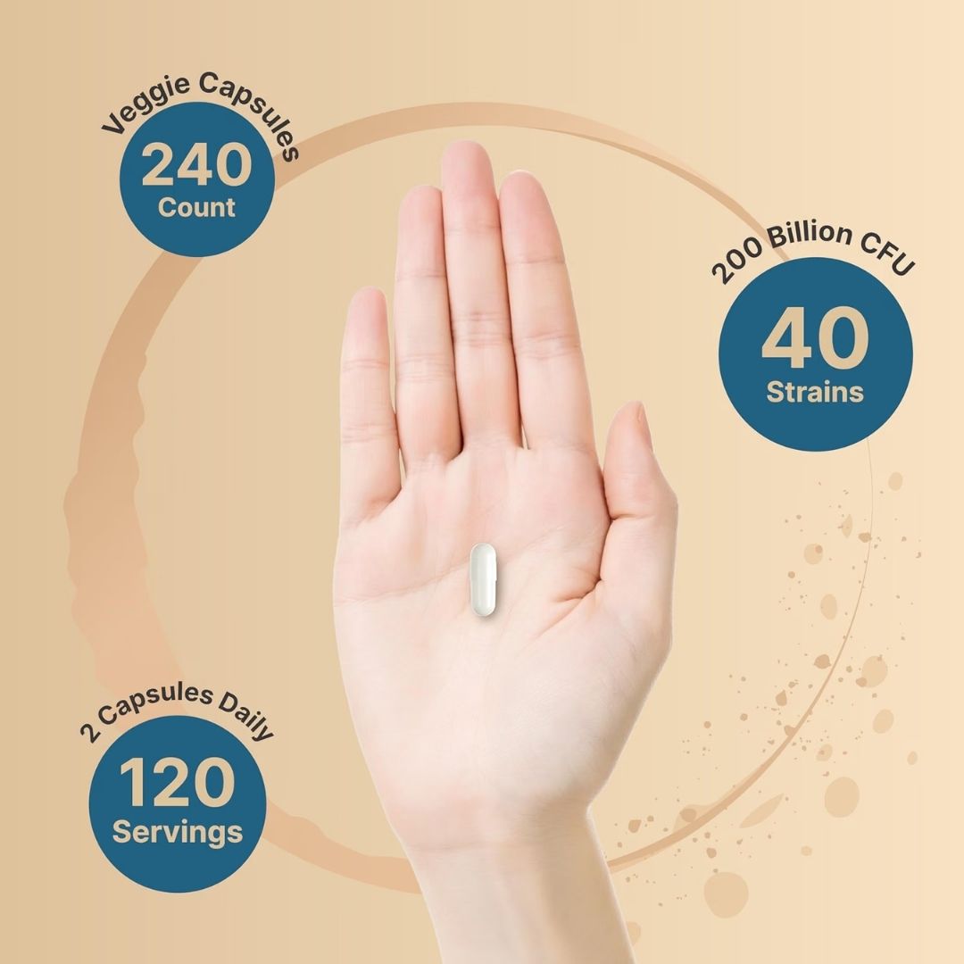 NatureBell. Probióticos - Probióticas +Prebióticos + Postbióticos+ Enzimas Digestivas - 200 billones Por 2 Cápsulas - 240 cápsulas por frasco. - Imagen 4