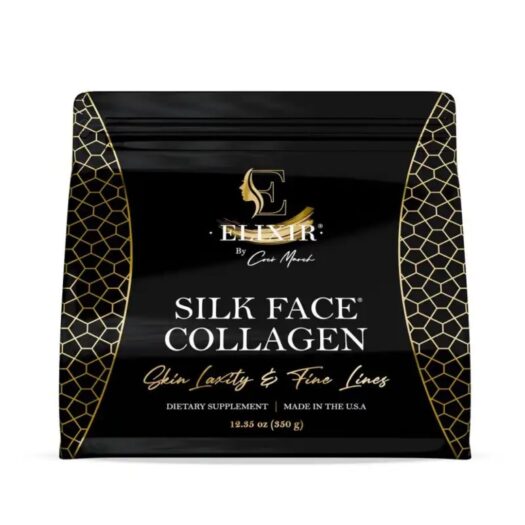 Cocó March. Silk Face Collagen - Con Serina, Aminoácido y Péptidos del Capullo de Seda 15 gramos por porción - 30 porciones por paquete.