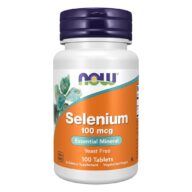 Now. Selenio 100 mcg (Seleniometionina) - 100 tabletas por frasco