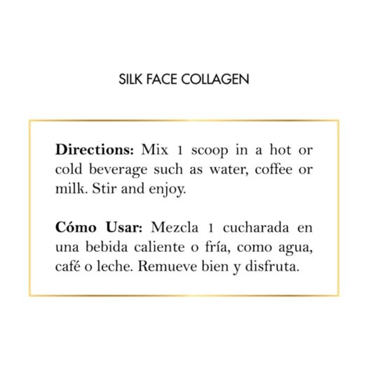 Cocó March. Silk Face Collagen - Con Serina, Aminoácido y Péptidos del Capullo de Seda 15 gramos por porción - 30 porciones por paquete. - Image 2
