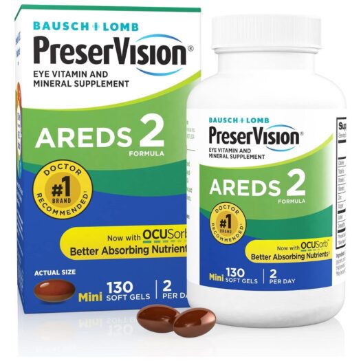 Bausch + Lomb. PreserVision AREDS2 - 130 capsulas