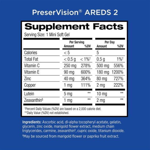 Bausch + Lomb. PreserVision AREDS2 - 130 capsulas - Image 2