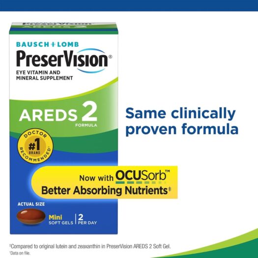 Bausch + Lomb. PreserVision AREDS2 - 130 capsulas - Image 3