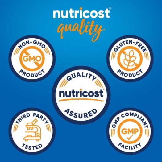 Nutricost. Fish Oil 1,000 mg - EPA 340 MG + DHA 220 MG por softgel - 240 softgels por frasco. - Image 5