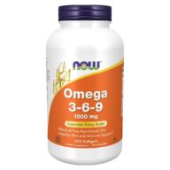 Now. Omega 3 6 9 1000 mg por cápsula - 250 cápsulas por frasco
