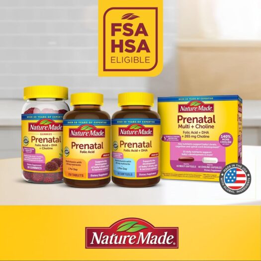 NatureMade. Multivitaminas + Minerales Prenatales + Omega 3 (DHA + EPA) 110 softgels / cápsulas blandas. - Image 6