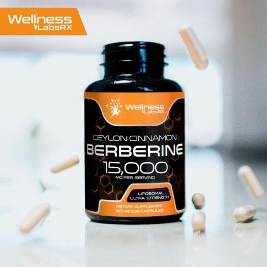 Wellness LabsRX. Complejo de Berberina 15,000 mg - Por 2 cápsulas - Berberina + Canela de Ceilán + Cúrcuma + Ginseng + Ginkgo + Vinagre de Sidra de Manzana + Pimienta negra - 120 cápsulas. - Image 3