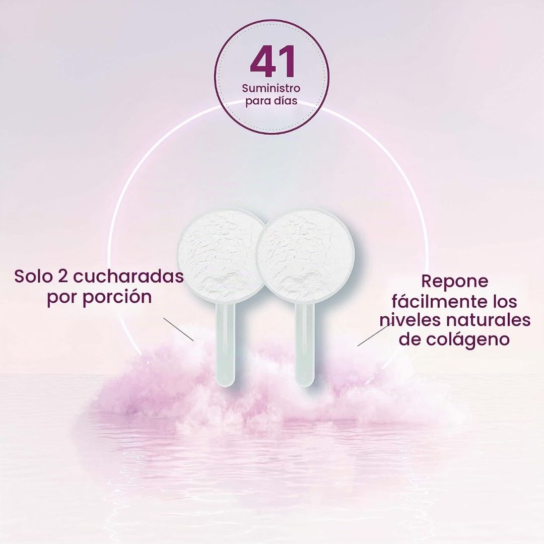 Deal Suplement. Multicolágeno proteína, tipos I,II, III, V, X + Biotin, Vitamina C y Ácido Hialurónico - 41 porciones en polvo sin sabor - 1 libra - Imagen 5