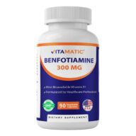 Vitamatic. Benfotiamina 300 mg - 90 cápsulas por frasco