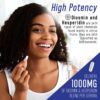 We Like Vitamins. Diosmin Hesperidin 1000mg por porción - 180 cápsulas / Suministro de 90 días, ayuda a apoyar la circulación saludable, venas, capilares y drenaje linfático. - Image 6