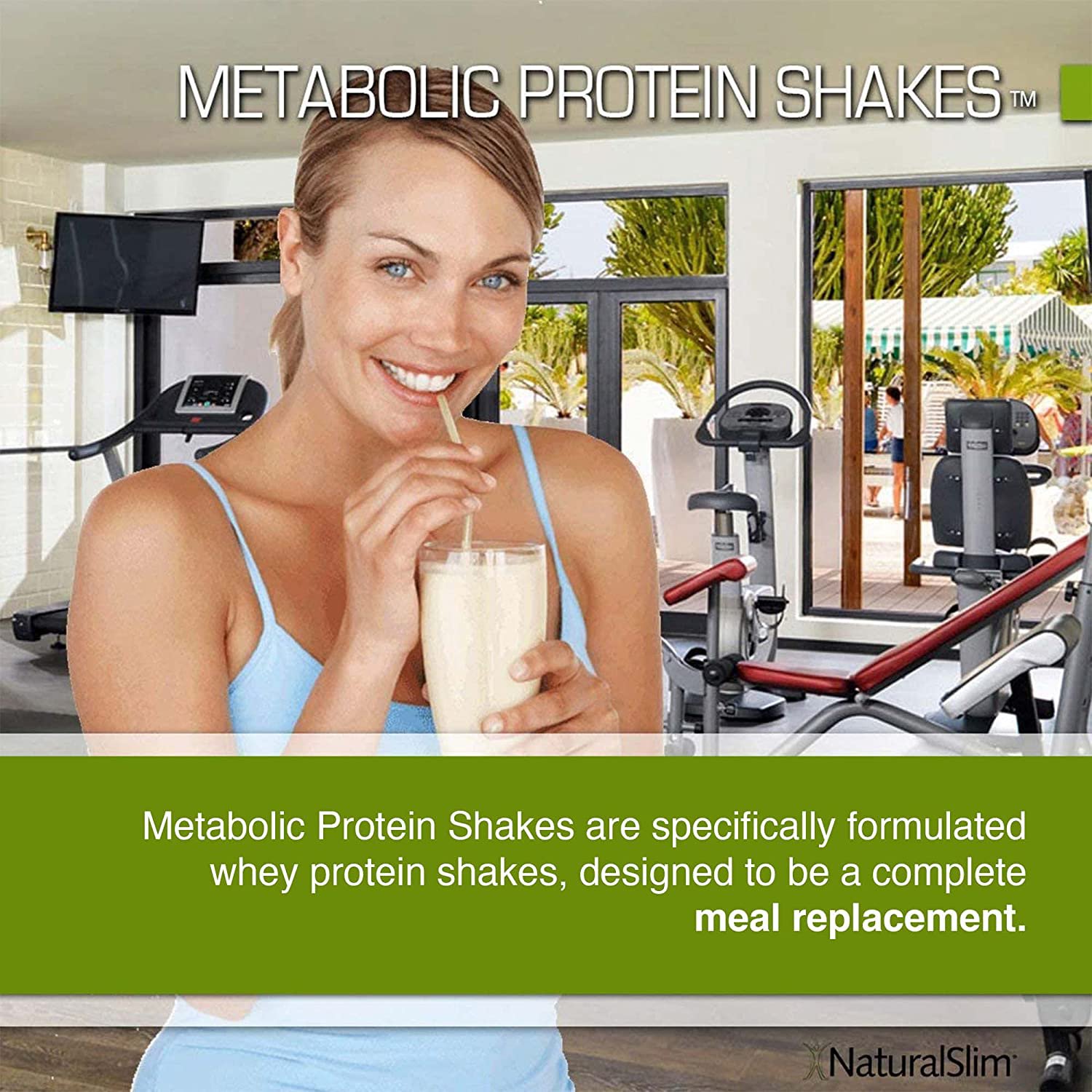 NaturalSlim. Metabolic Protein Chocolat Shake Mix - 17.6 onzas (1.1 libras) - Image 7