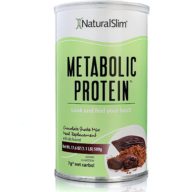 NaturalSlim. Metabolic Protein Chocolat Shake Mix - 17.6 onzas (1.1 libras)