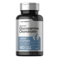 Horbaach. Glucosamina, Condroitina, MSM, Colágeno, Ácido Hialurónico, Cúrcuma, Boswellia + Borón - 180 tabletas por frasco.