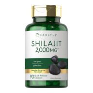 Carlyle. Shilajit 2,000 mg  - 90 cápsulas por frasco.