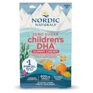 Nordic Naturals. Childrens DHA Xtra - 3 años a más - Omega 3 600 mg por gomita - 145 mg EPA + 355 mg DHA - 30 gomitas sabor naranja.